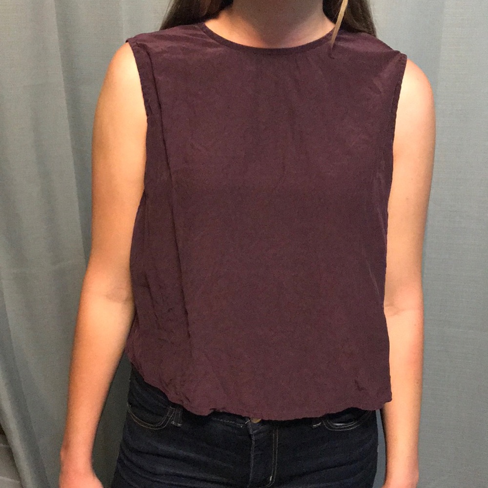 Purple tank